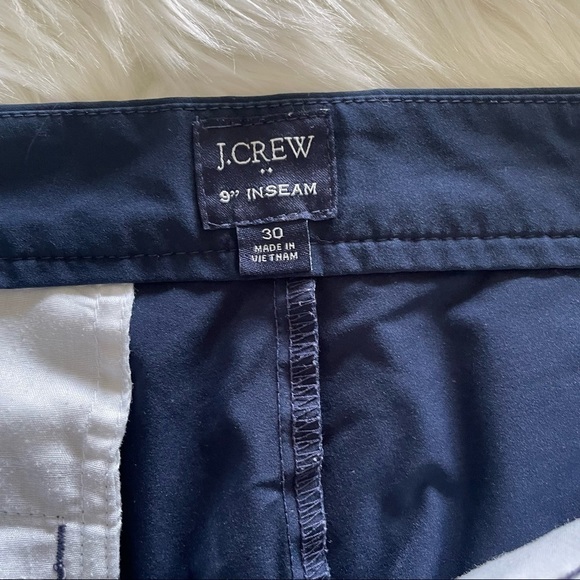 J Crew Factory Blue Navy 9” Inseam Size 30 - Picture 5 of 9